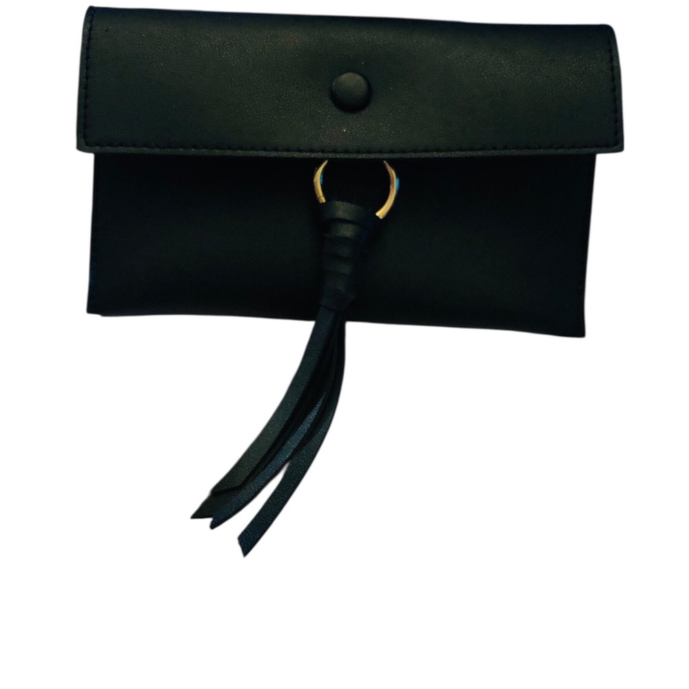 Sondra Roberts Black Bag with Gold Accents - Picture 2 of 10